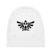 zelda logo black logo Baby Beanies