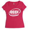 geek inside Women's Triblend Scoop T-shirt