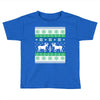 reindeer christmas ugly sweater Toddler T-shirt