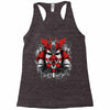 samurai mask of doom Racerback Tank