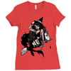 sexy witch Ladies Fitted T-Shirt