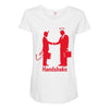 handshake Maternity Scoop Neck T-shirt
