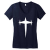three star elite four uniform Women's V-Neck T-Shirt