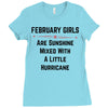 February girls Ladies Fitted T-Shirt