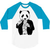 gangster panda 3/4 Sleeve Shirt