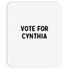 vote for cynthia Mousepad