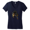 midnight flight Women's V-Neck T-Shirt