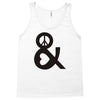 peace and love tshirt party heart tee no war stoner hippie sign ladies Tank Top