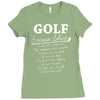 golf excuse Ladies Fitted T-Shirt