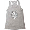 ghost problems Racerback Tank