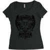 All Men are Created Equal but Only the Best are Born in October Women's Triblend Scoop T-shirt