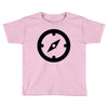 clock black Toddler T-shirt