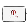 galaxy scorpio logo Laptop sleeve