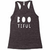 boo tiful halloween Racerback Tank