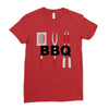 bbq Ladies Fitted T-Shirt