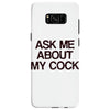 ask me about my cock rooster Samsung Galaxy S8