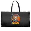 the man with no face Weekender Totes