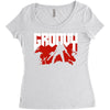 doomy and groovy Women's Triblend Scoop T-shirt