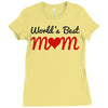 world  best mum Ladies Fitted T-Shirt
