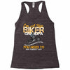 I'm A Nice Biker Grandpa So If I'm An Asshole To You You Need To Ask Y Racerback Tank