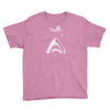 shark attack swimmer Youth Tee