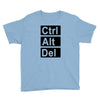 control alt delete Youth Tee