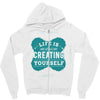 ife is creating Zipper Hoodie