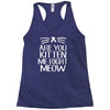 are you kitten me Racerback Tank