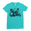 cobra snake Ladies Fitted T-Shirt