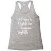 womens rights are human rights Racerback Tank