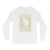 keep left shark Long Sleeve Shirts
