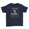 santa scorpio christmas ugly t shirts Youth Tee