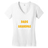 grandpa gift grandpas know Women's V-Neck T-Shirt