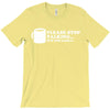 please stop talking it's too early coffee T-Shirt