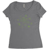 the scary door Women's Triblend Scoop T-shirt