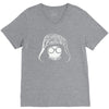 surrounded V-Neck Tee