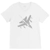 tornado bundeswehr aircraft airplane bomber nato jet V-Neck Tee