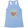 pizza is my valentine 3 Racerback Tank