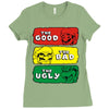 mario western Ladies Fitted T-Shirt