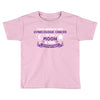 I Love Someone with Gynecologic Cancer to The Moon and Back Toddler T-shirt