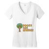books are murder Women's V-Neck T-Shirt