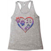 perfect dog love Racerback Tank