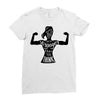 you are stronger than you think Ladies Fitted T-Shirt