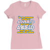 no me provoques porque Ladies Fitted T-Shirt