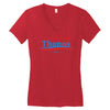 don't blame me i voted for thanos Women's V-Neck T-Shirt