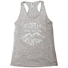 faith can move mountain Racerback Tank