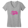 BOSS LADY Women's V-Neck T-Shirt