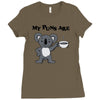 my puns are koala tee Ladies Fitted T-Shirt