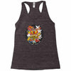 pokemon style dodge ball league Racerback Tank
