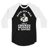 chicken nugget scientist 3/4 Sleeve Shirt